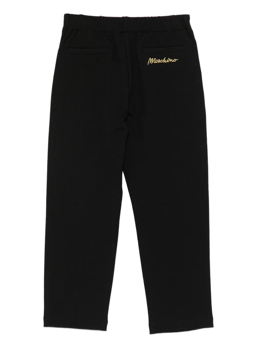 Moschino Kids elastic-waist trousers | Girls Casual Trousers | Image 2