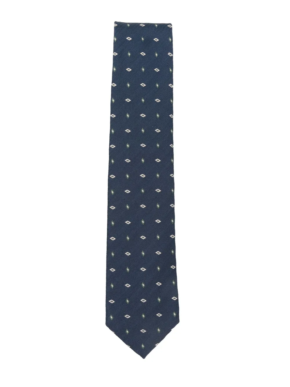 Brioni diamond-pattern tie | Blue | Image 1