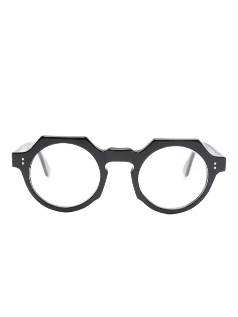 Lesca Buzz geometric-frame glasses