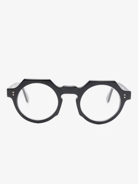 Lesca lunettes de vue Buzz à monture géométrique