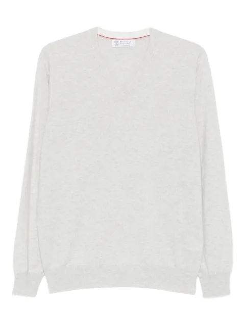 Brunello Cucinelli V-neck cashmere sweater