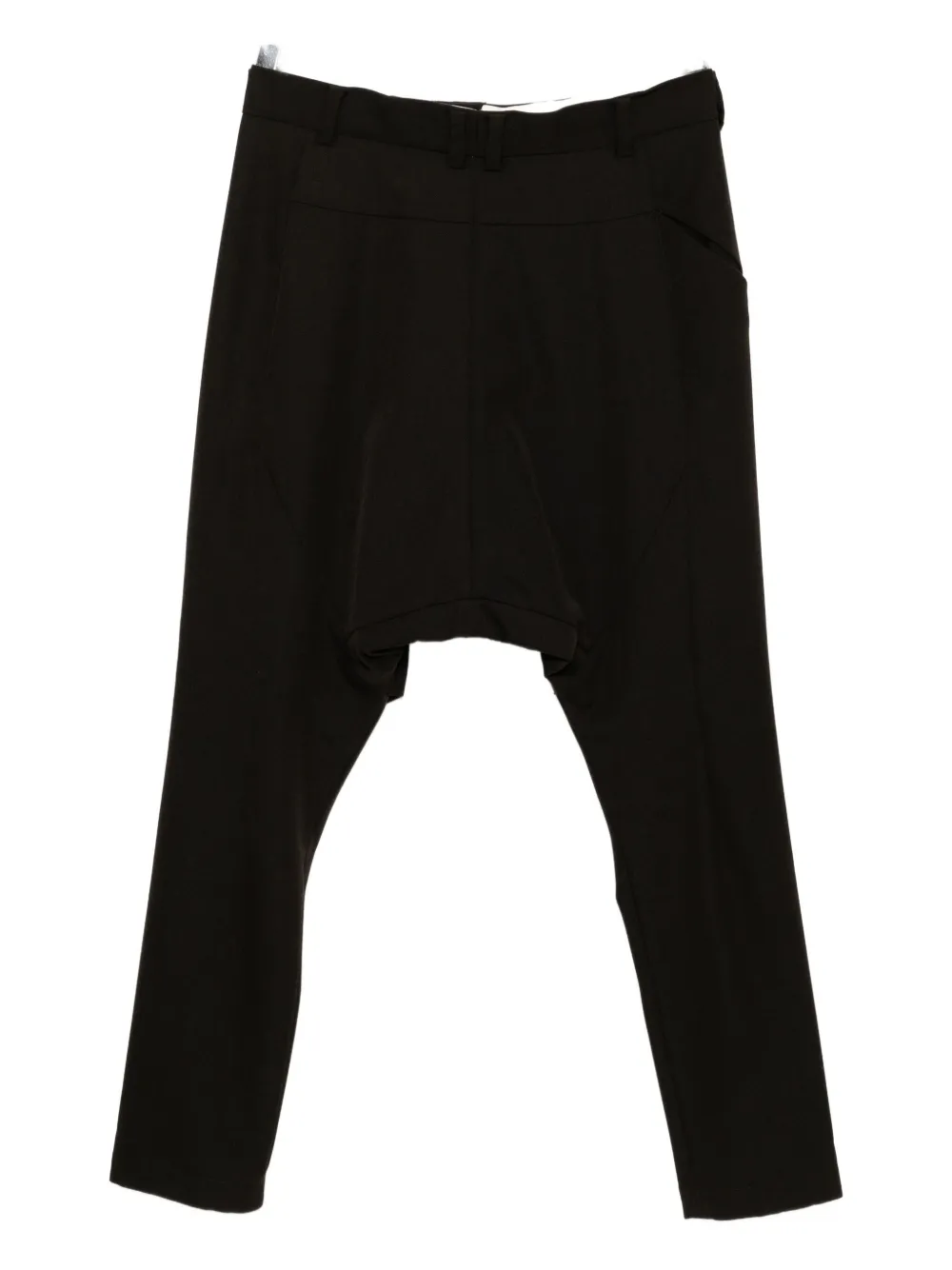 Devoa Broek met verlaagd kruis - Bruin