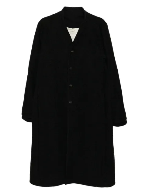 Devoa buttoned wool coat