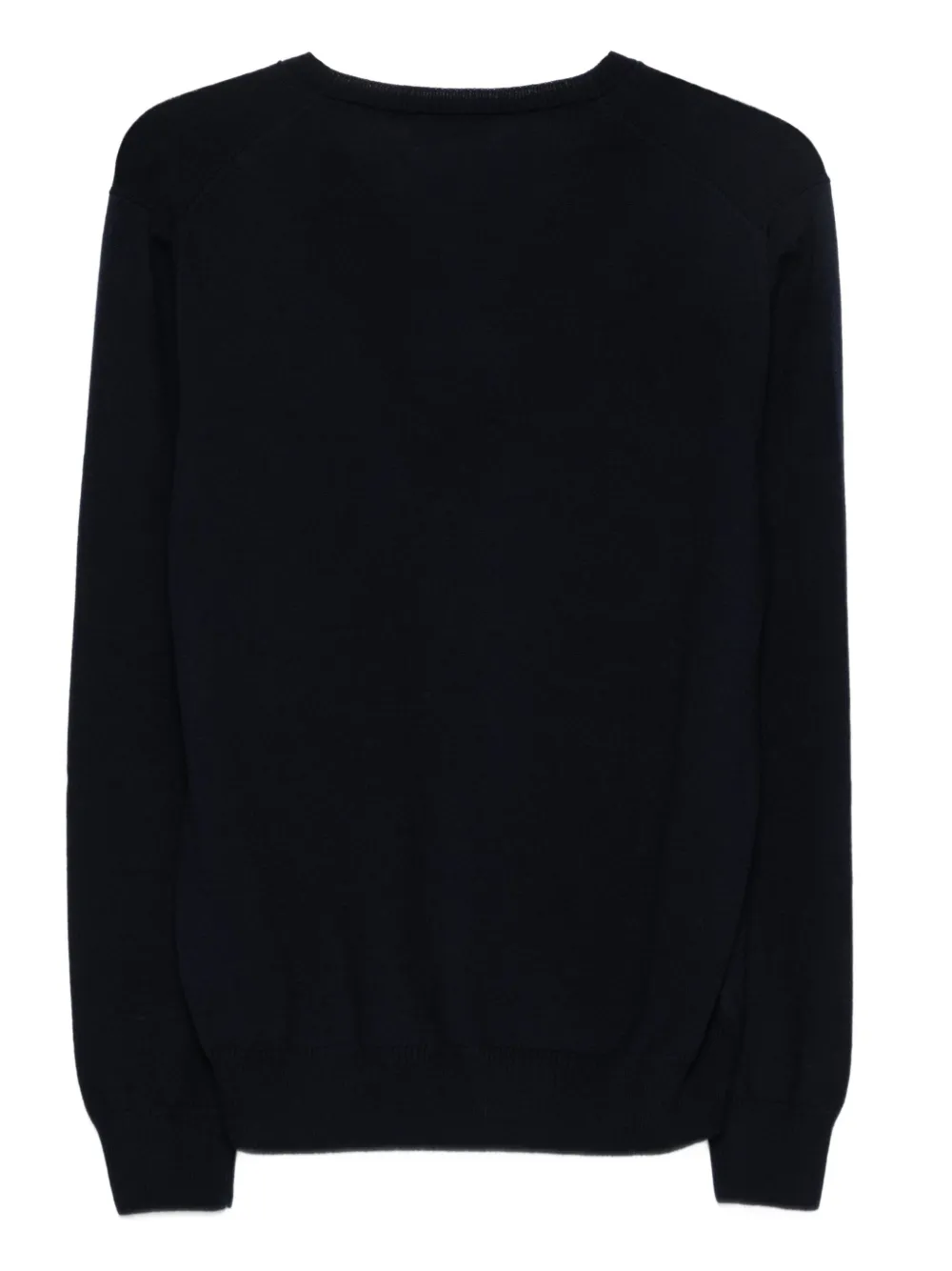 Fay V-neck wool sweater - Blauw
