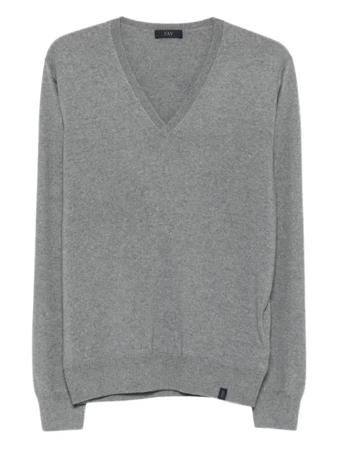 Fay v-neck wool sweater