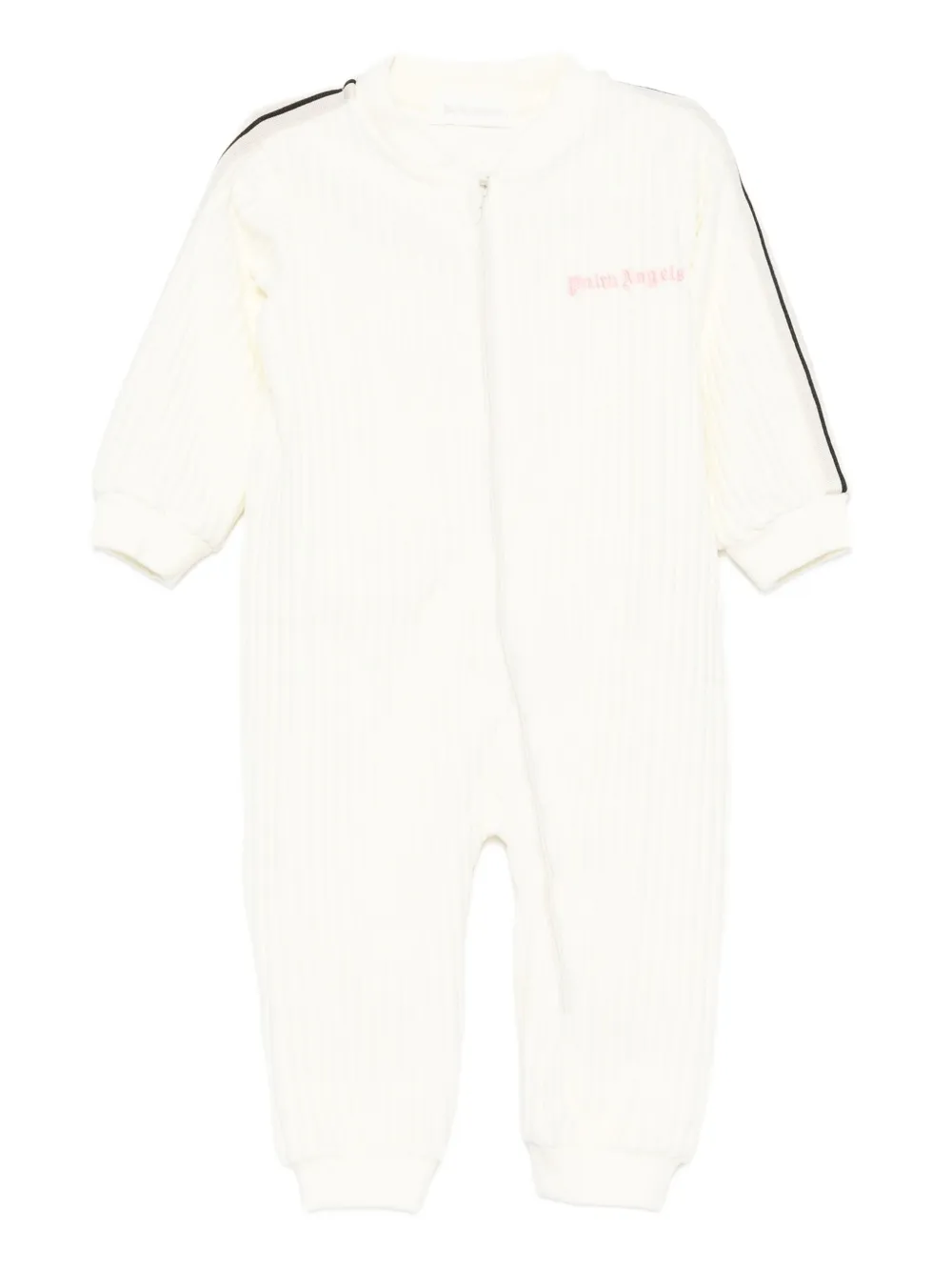 Palm Angels Kids Tutina con ricamo - Bianco