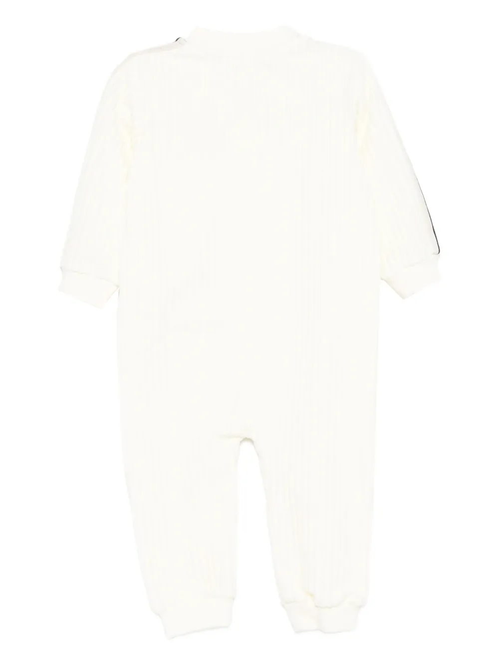 Palm Angels Kids logo-embroidered romper - Wit