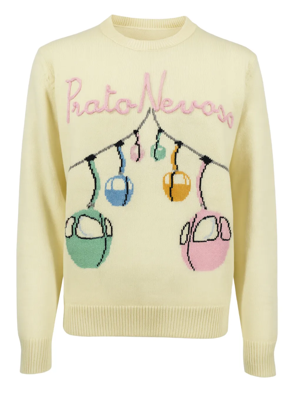 MC2 Saint Barth embroidered cable car knitwear - Toni neutri