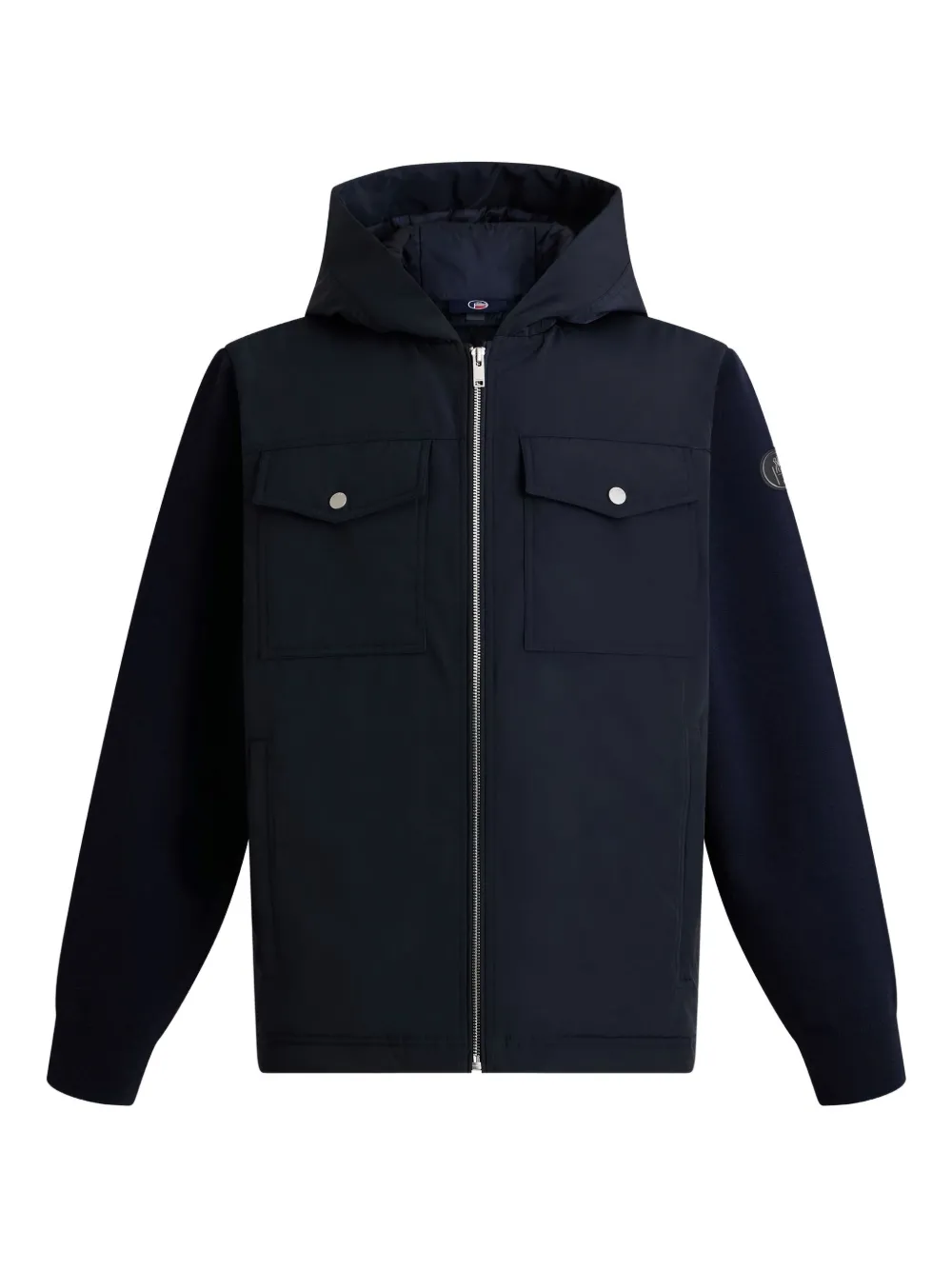 Fusalp Hooded Bomber Jacket In Blue