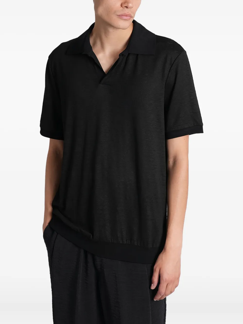 Giorgio Armani short-sleeve T-shirt | Black | Image 1
