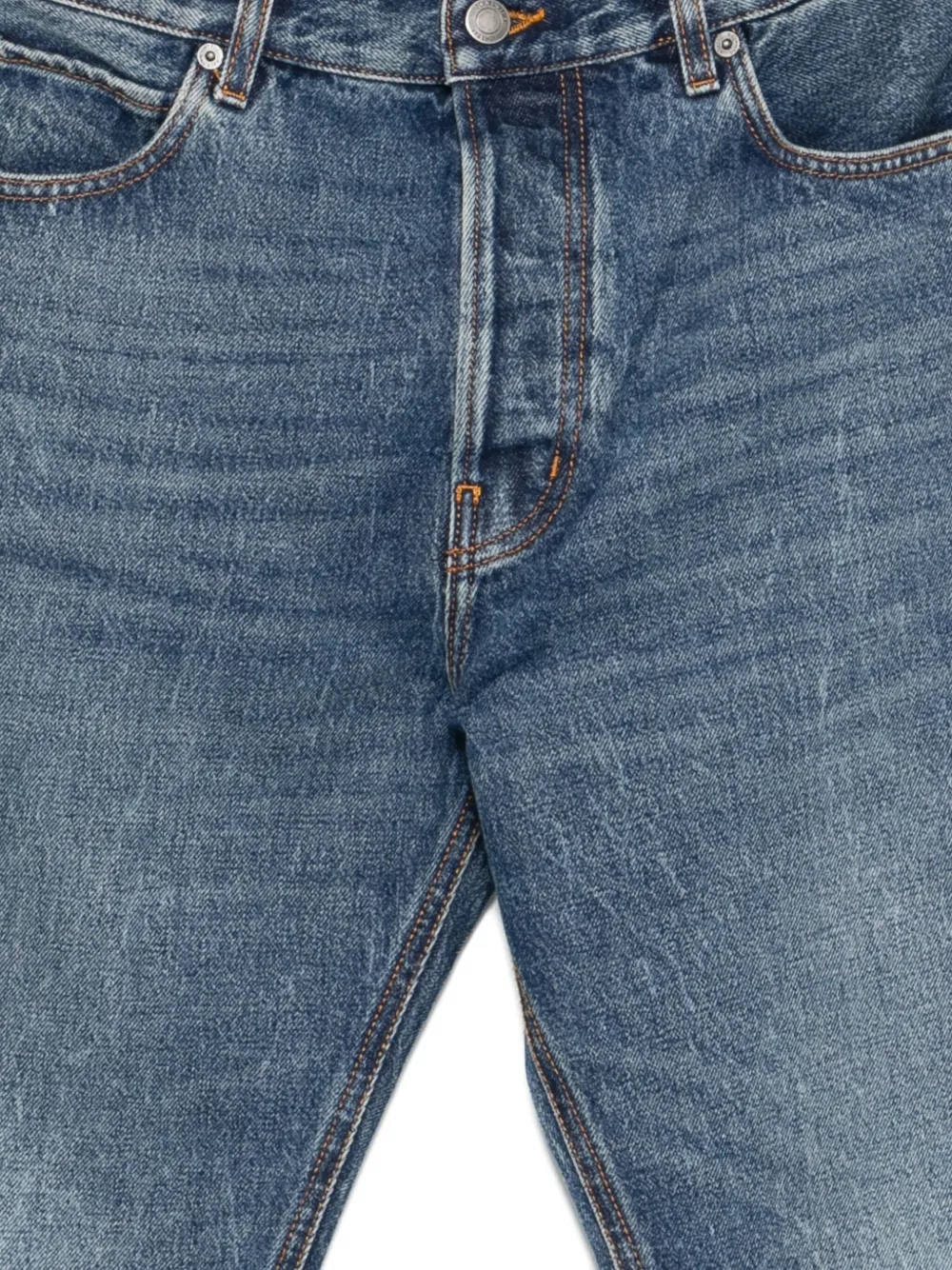 Haikure faded-effect jeans Blauw