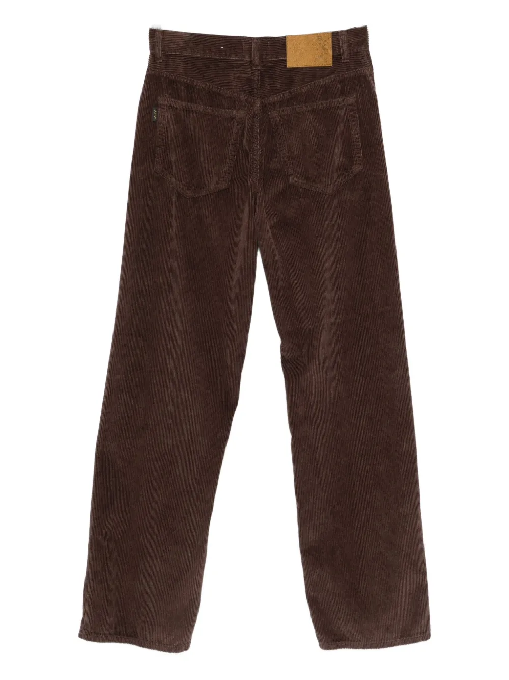 Haikure corduroy cotton trousers Bruin