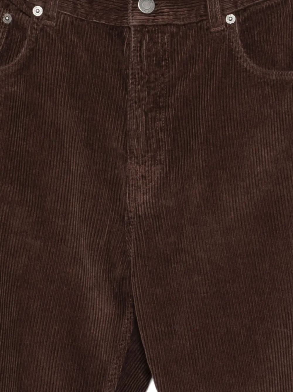 Haikure corduroy cotton trousers Bruin