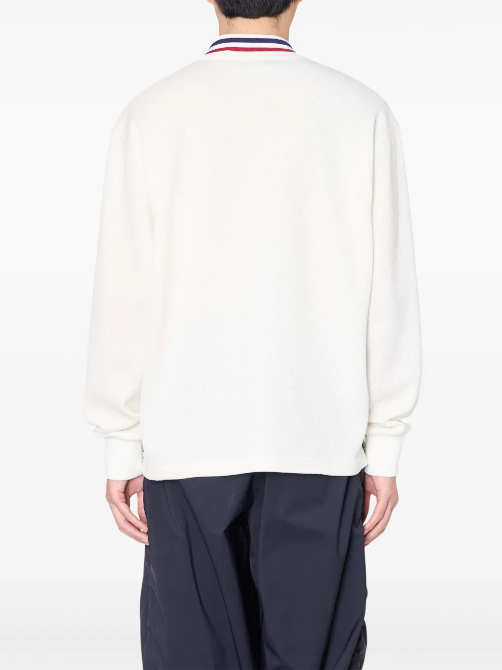 Kolor Poloshirt met lange mouwen - Wit