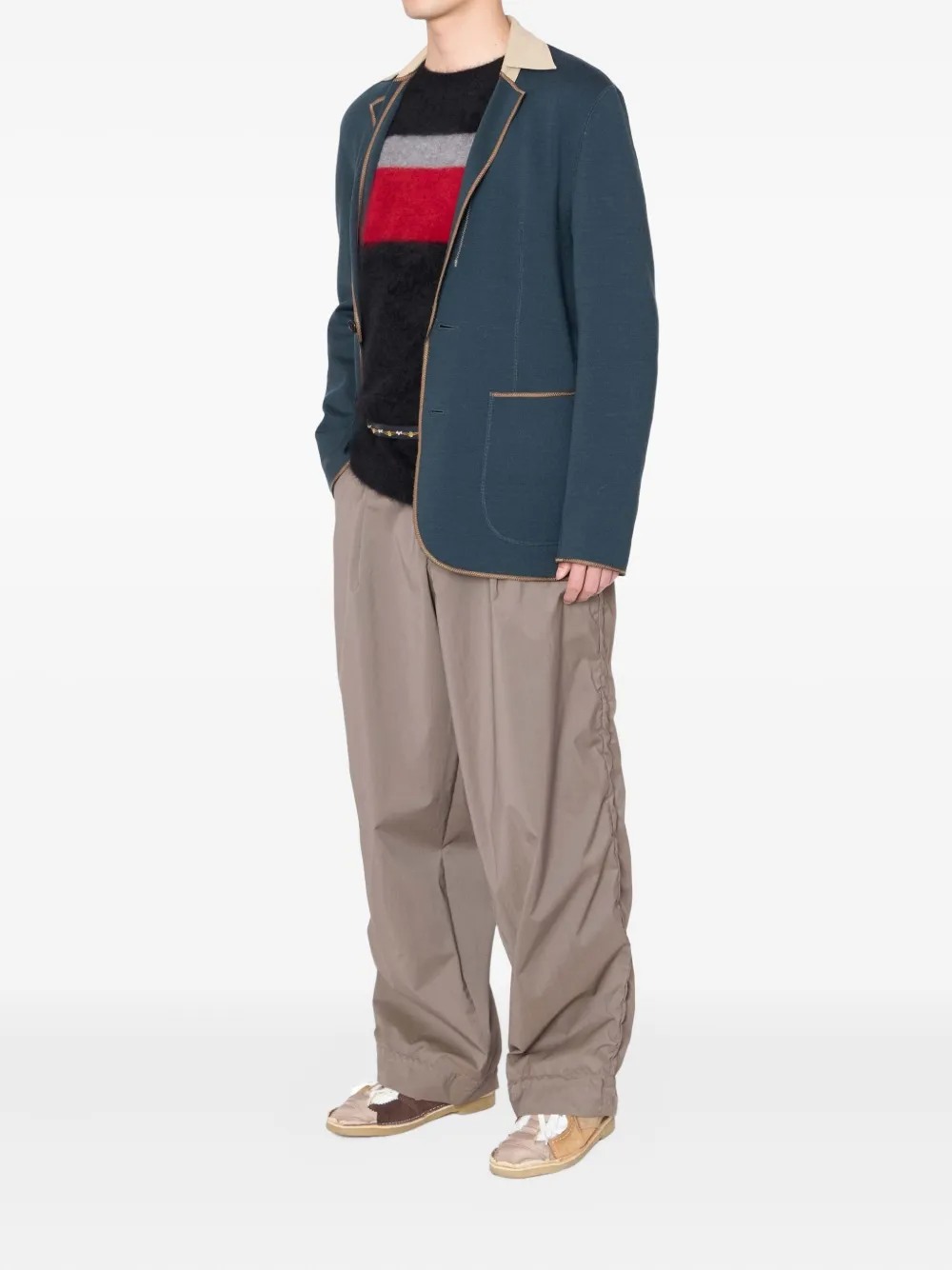 Kolor pleated-leg trousers | Wide Leg Pants | Image 2