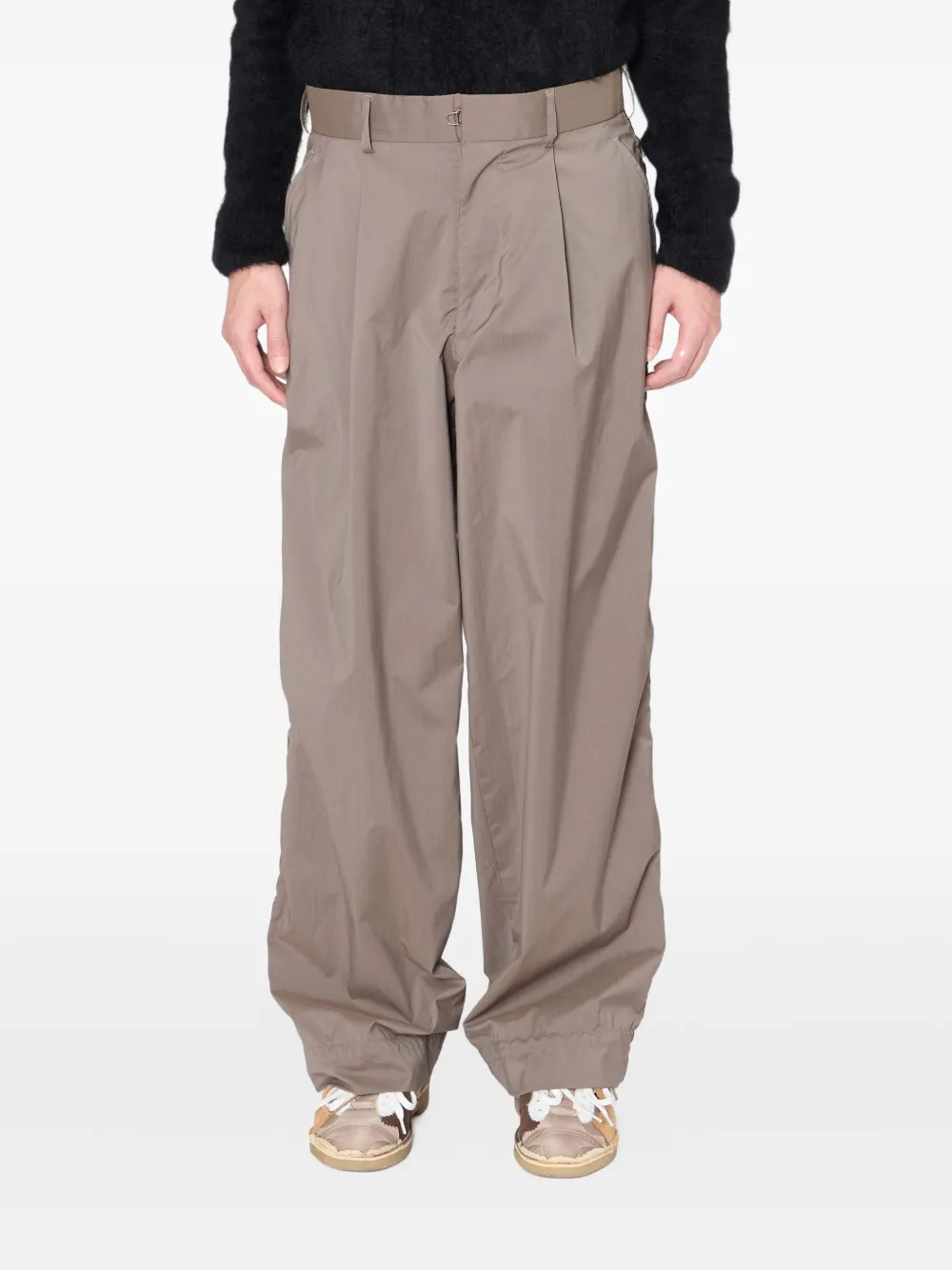 Kolor pleated-leg trousers | Grey | Image 1