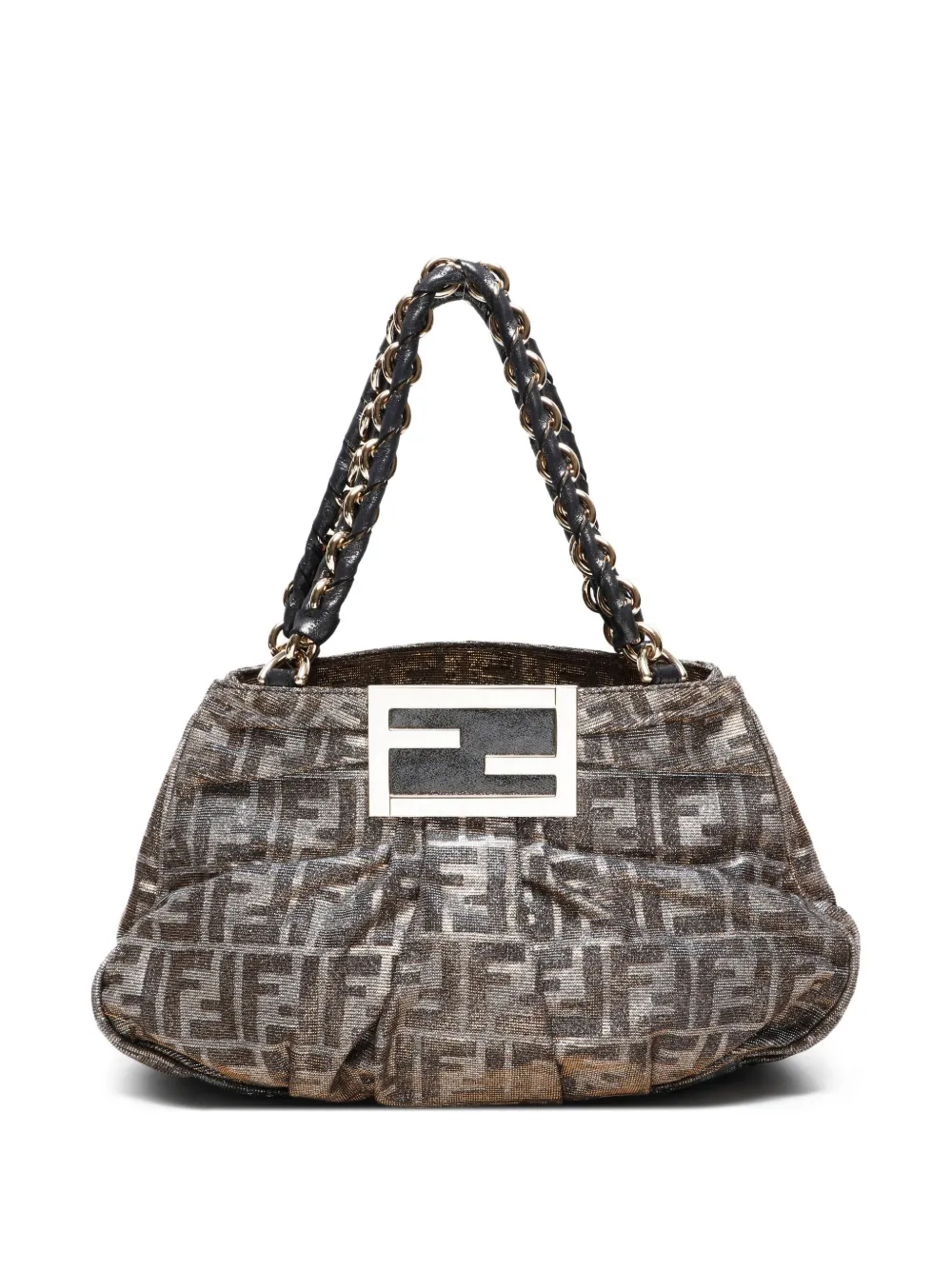Fendi Pre-Owned 2000-2015 Mila ショルダーバッグ - イエロー Fendi Pre-Owned 2000-2015 Mila ショルダーバッグ - イエロー
