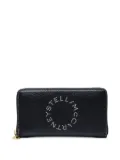 Stella McCartney Pre-Owned 2010-2020s leather zip wallet - Black