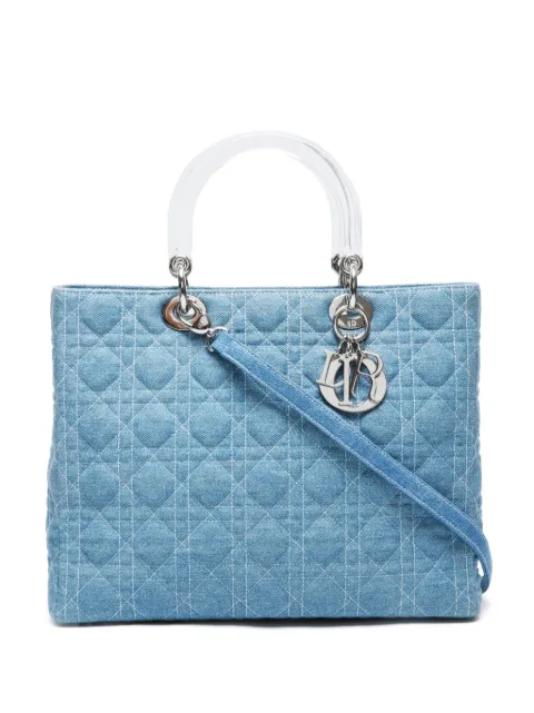 Christian Dior Pre-Owned 1990-2010s large Lady Dior bag