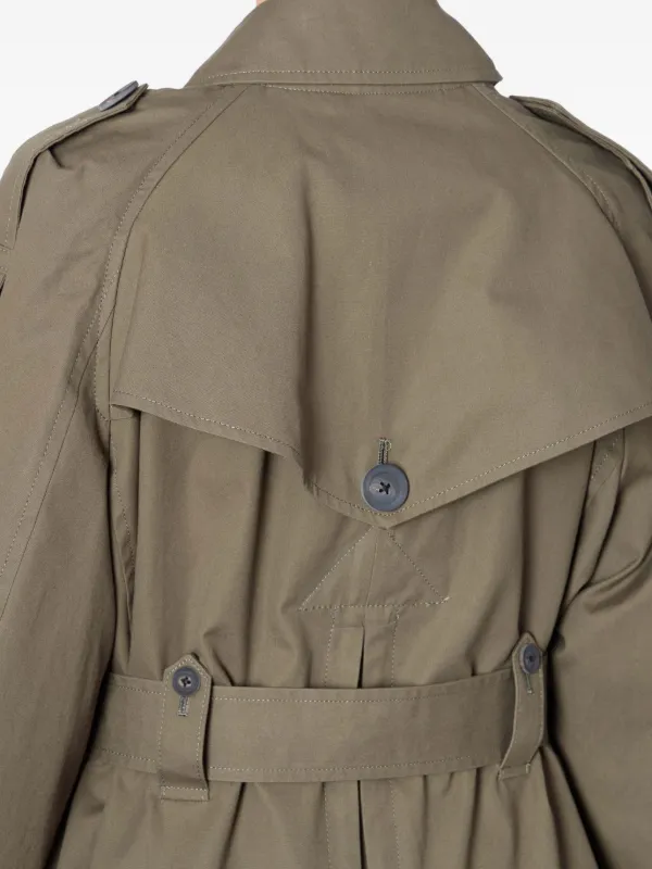 Kolor トレンチコート | ニュートラル | FARFETCH JP