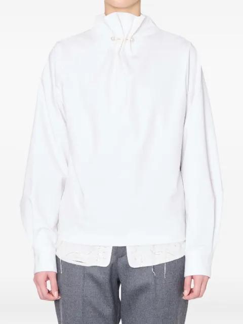 Kolor pearl-embellished top
