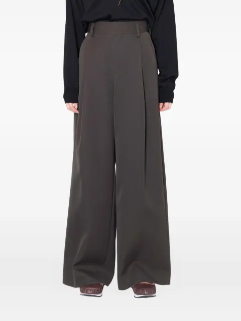 Kolor pleated plazzo pants