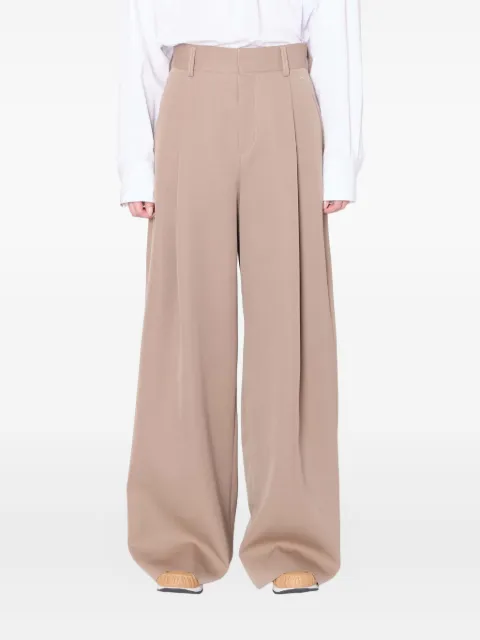 Kolor pleated-front palazzo pants 