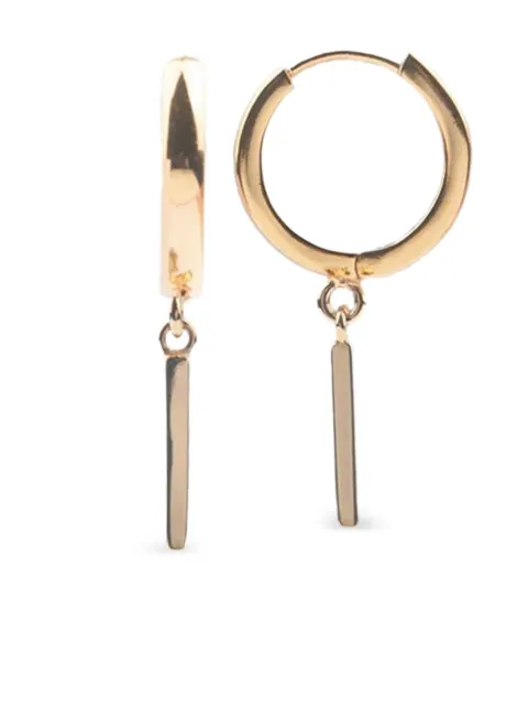 All the Luck in the World Bar dangle earrings