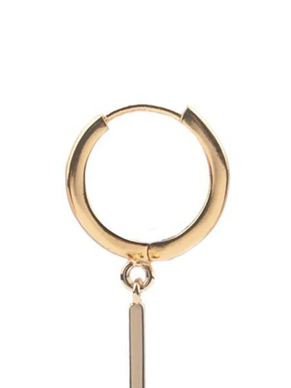 All The Luck In The World Bar Dangle Earrings In Gold
