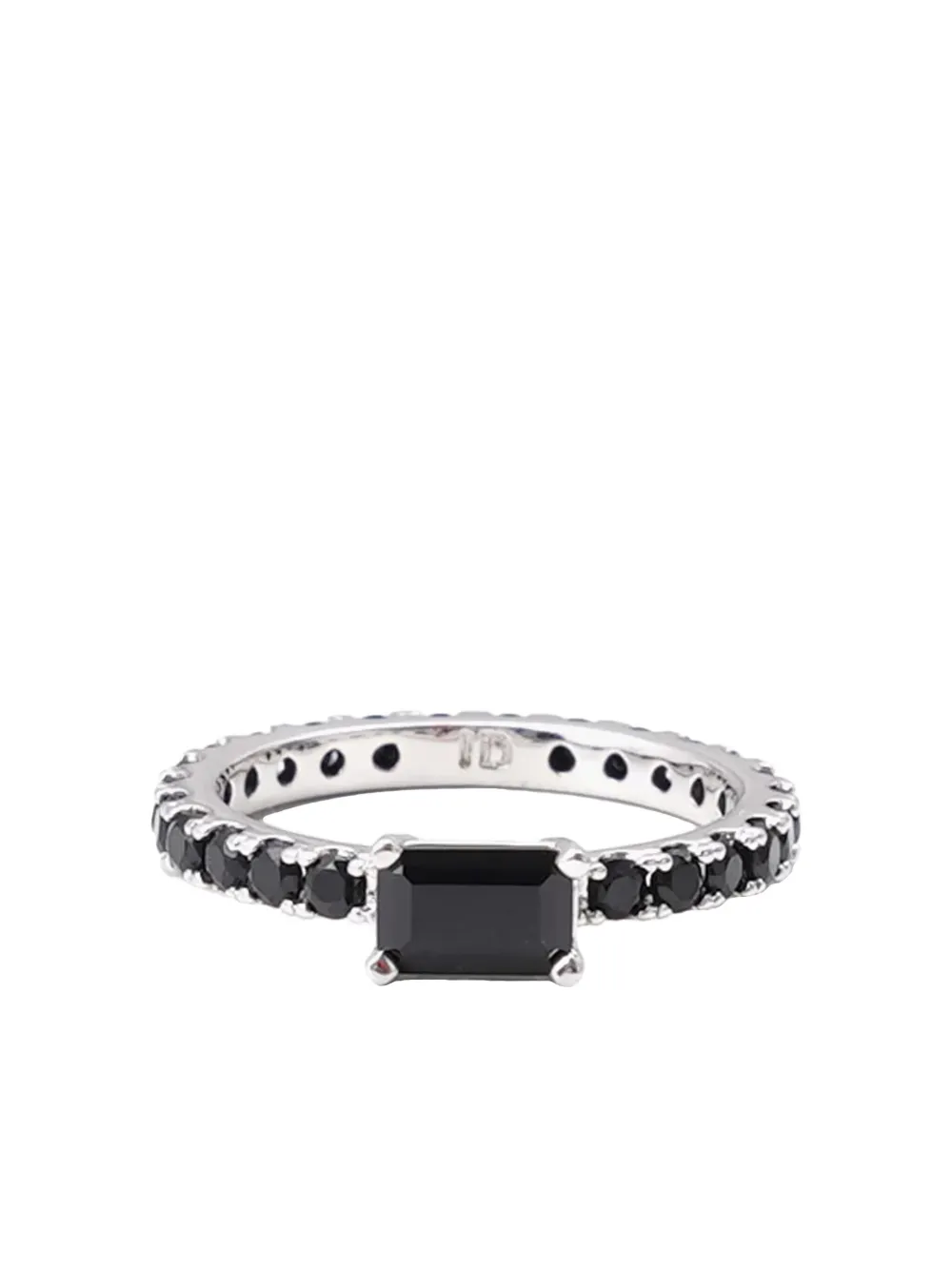 Izabel Display Ultra Slim Ring In Silver
