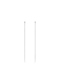 NO MORE chain threader earrings - Silver