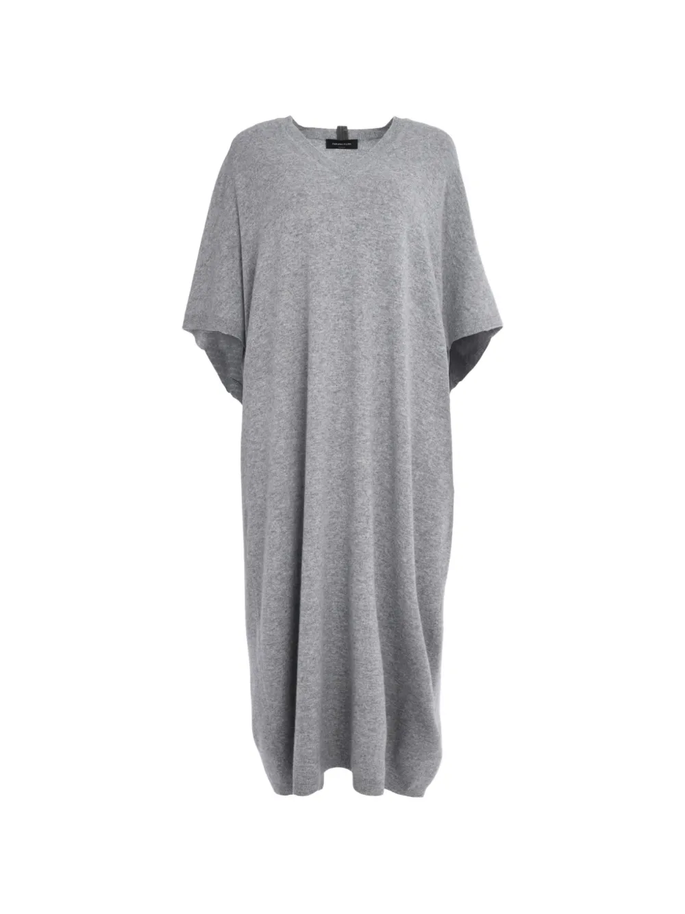 Fabiana Filippi V-neck virgin wool dress - Grigio