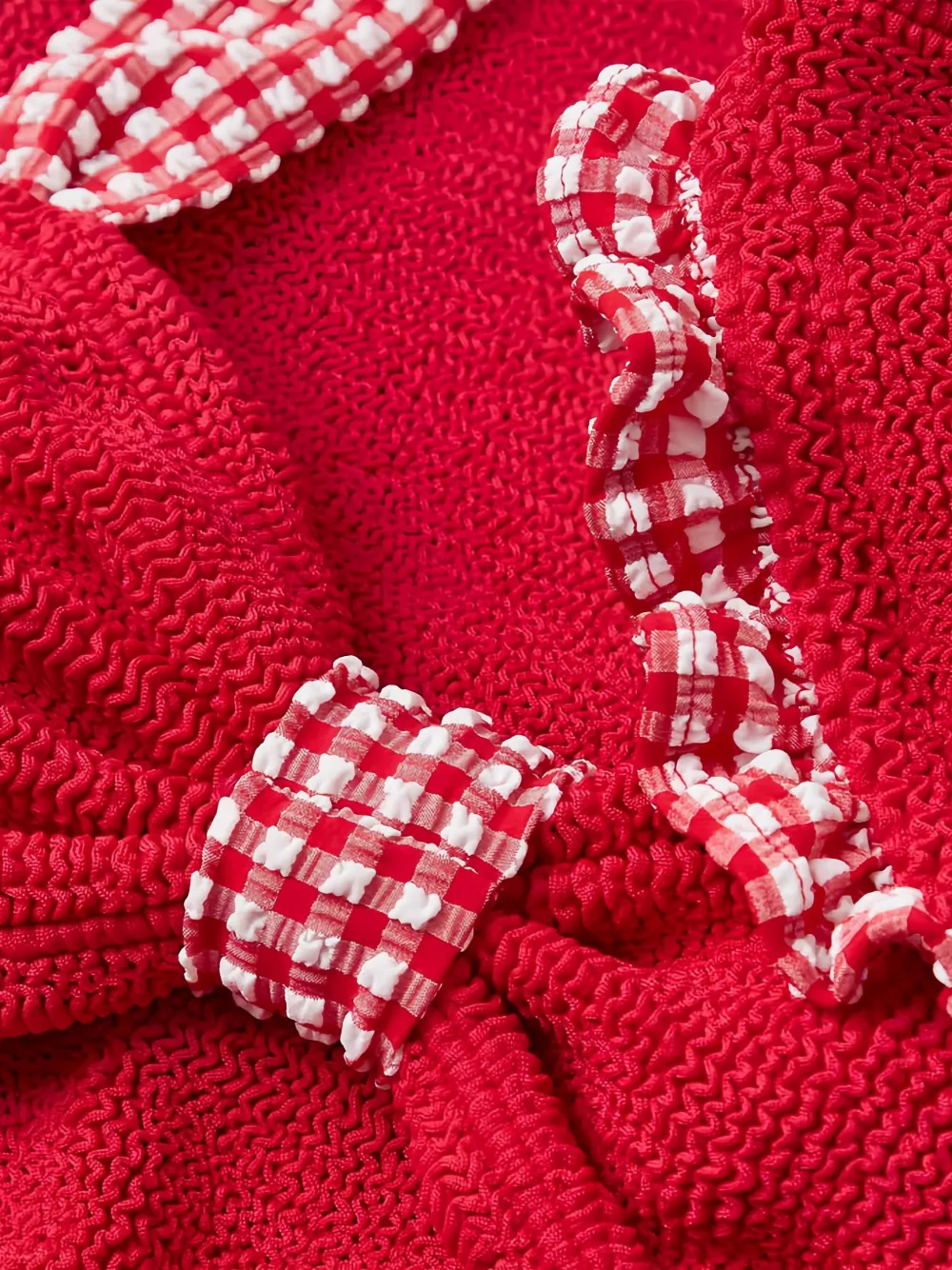 Hunza G ruffled gingham bikini | Bikinis | Image 2