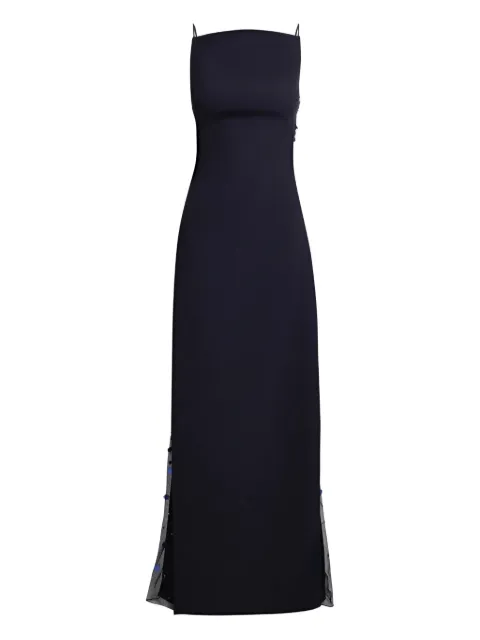 Safiyaa embellished side-split gown