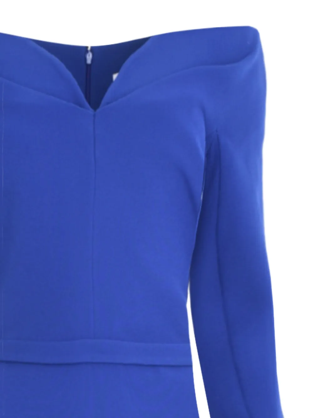 Safiyaa Off-shoulder avondjurk Blauw