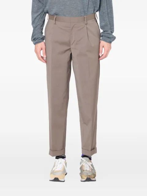 Kolor pleated-cuffed trousers