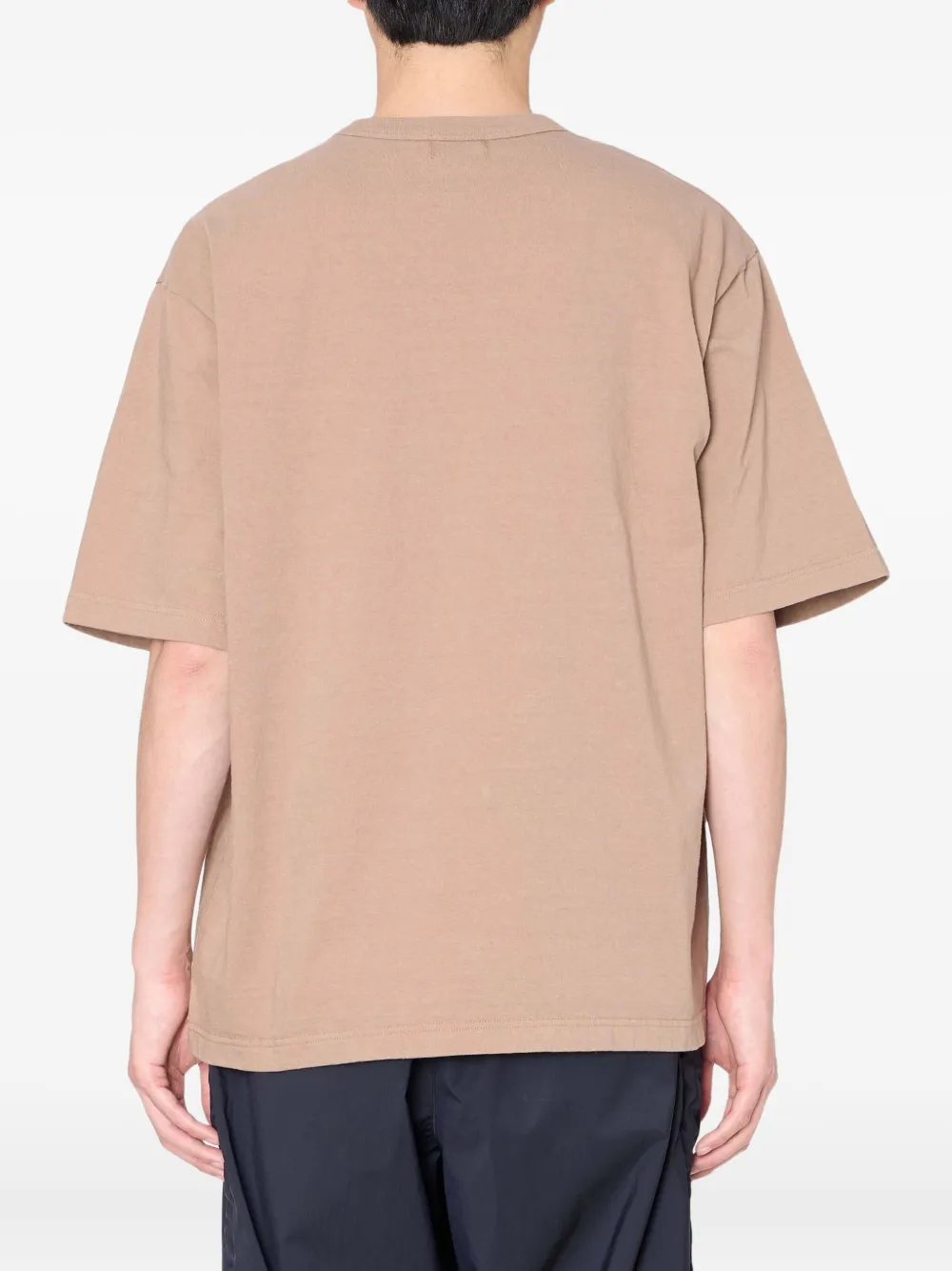 Kolor T-shirt met grafische print - Beige