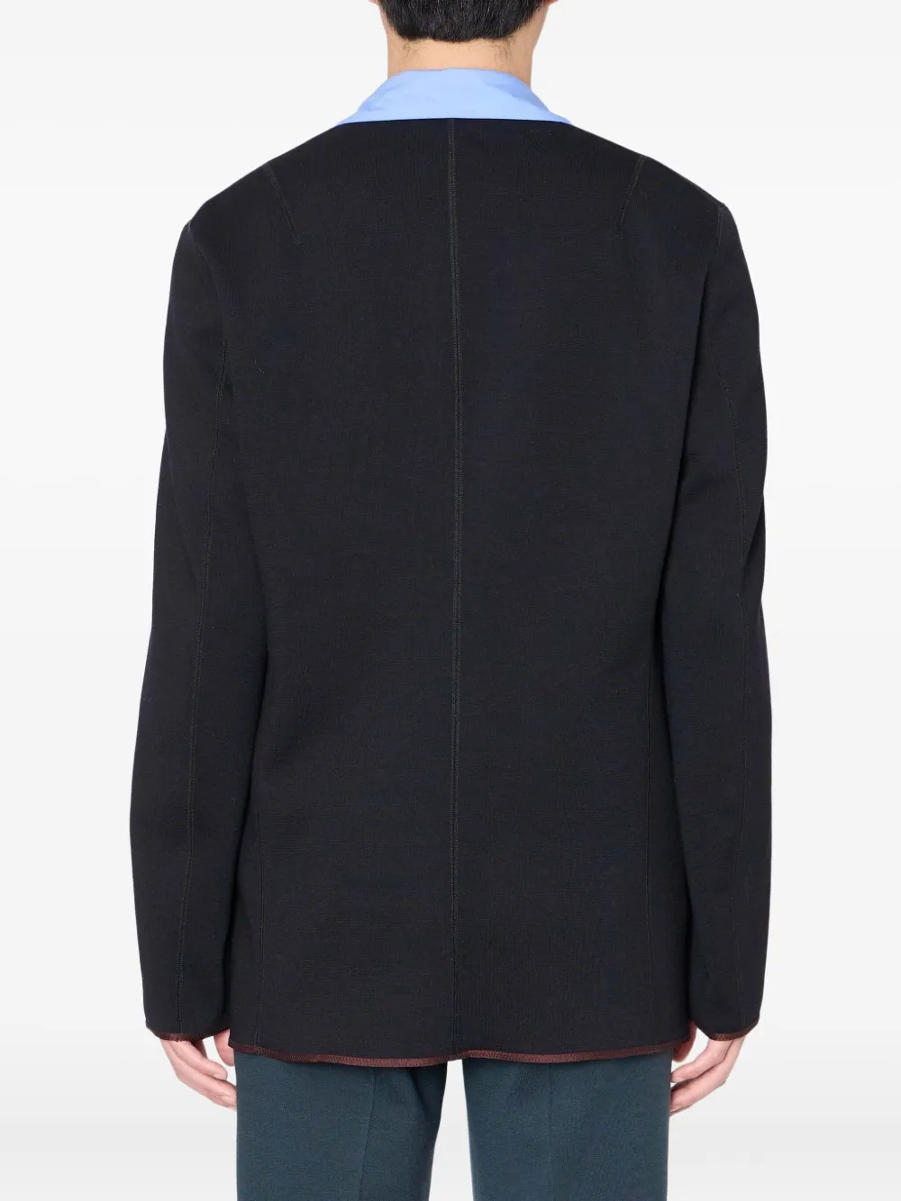 Kolor two-button contrast-trim jacket | Lightweight Jackets | Image 2