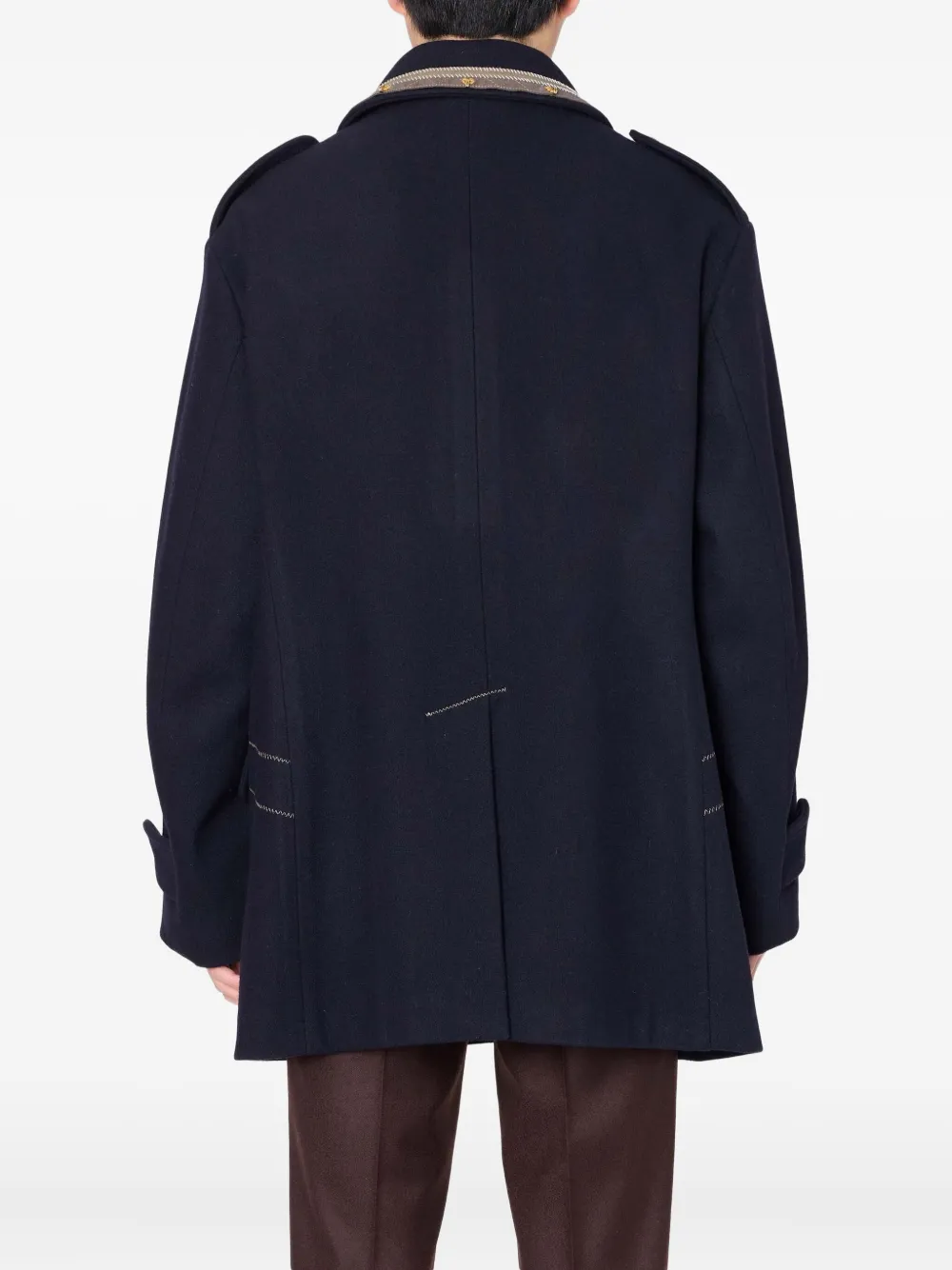 Kolor double-breasted coat | Double Breasted Coats | Image 2