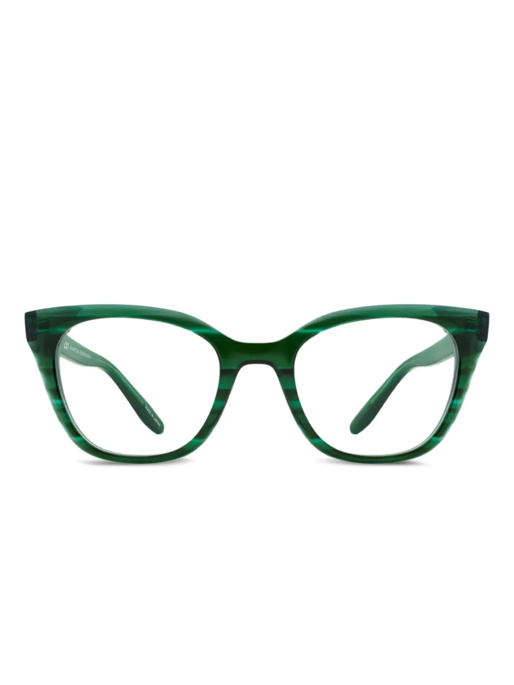 Safilo Team キャットアイ眼鏡フレーム - グリーン Safilo Team キャットアイ眼鏡フレーム - グリーン
