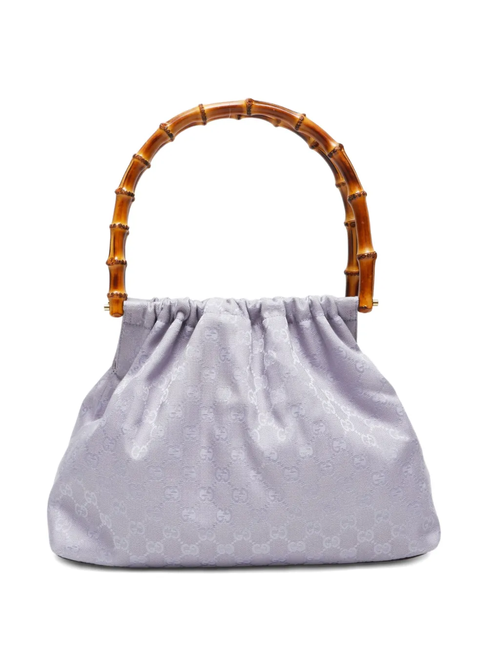 Gucci Pre-Owned 1990-2010s Bamboo GG-pattern shoulder bag | Image 2