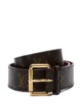 Louis Vuitton Pre-Owned 2012 monogram belt - Brown
