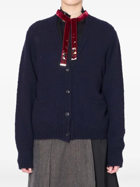 Kolor Cardigan com aplicação de botões