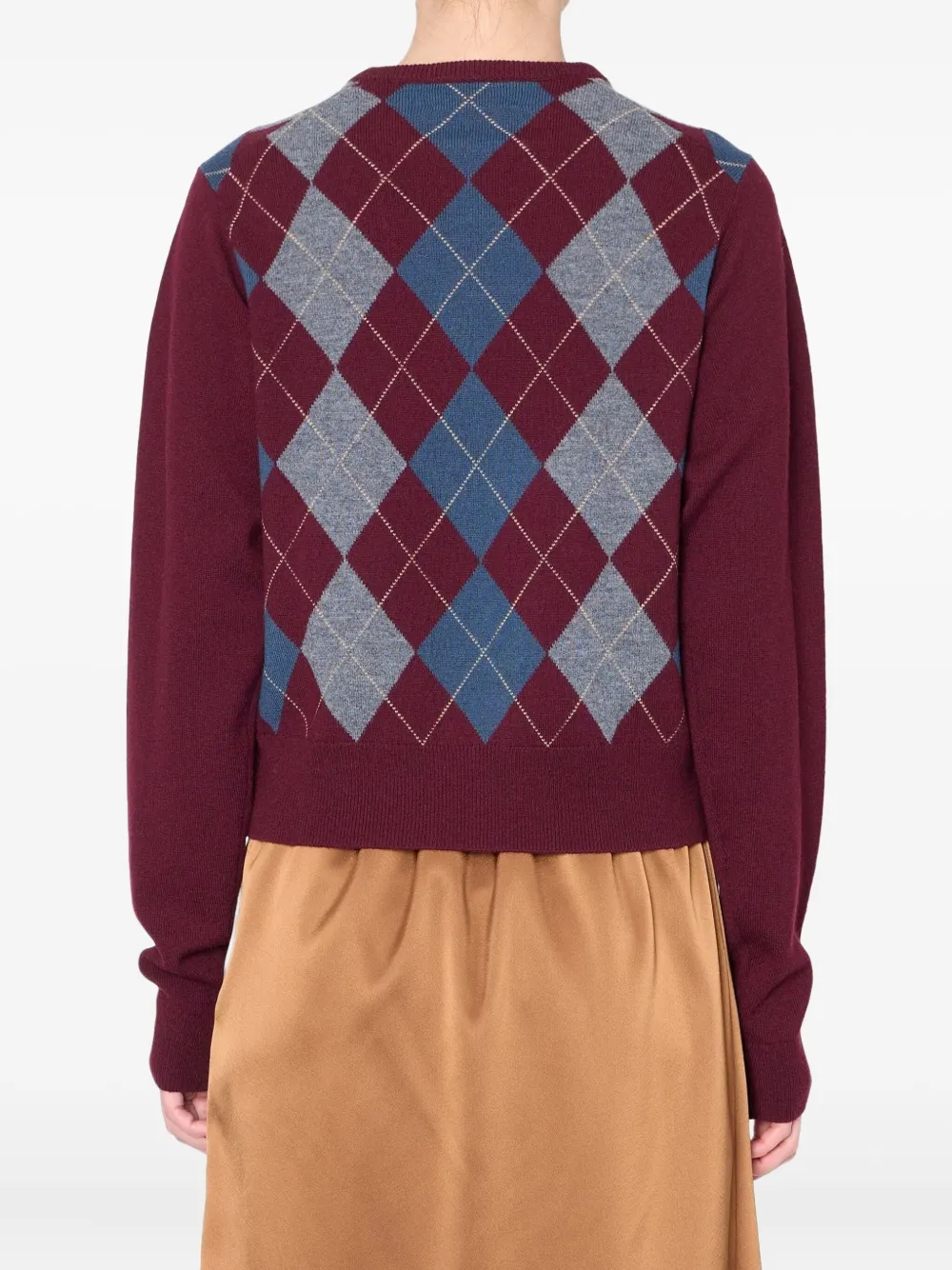 Kolor  lace-insert sweater | Knitted Sweaters | Image 2