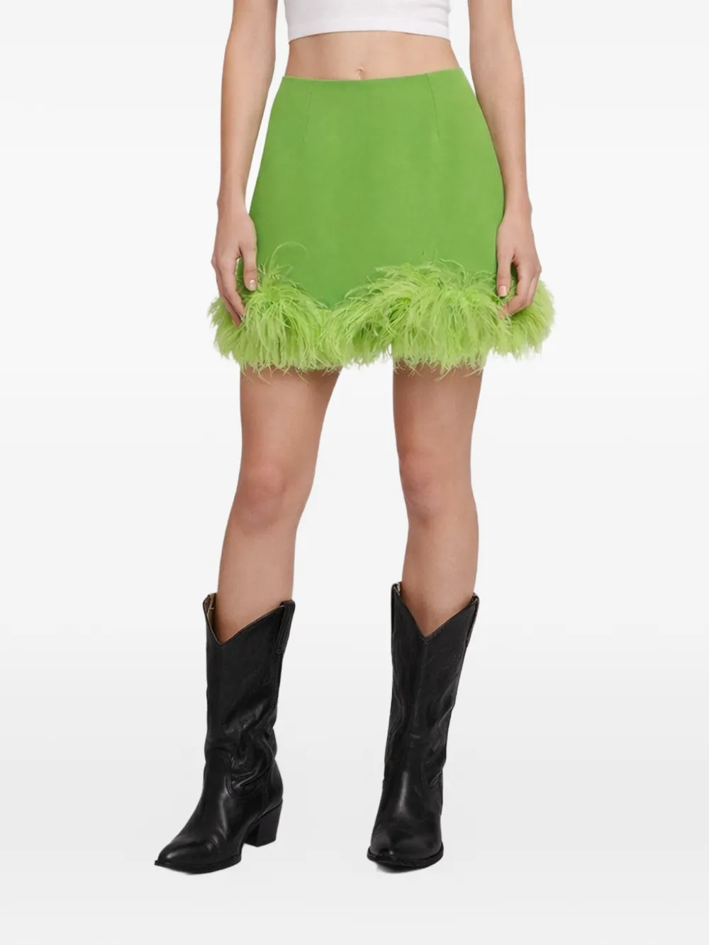 Vivetta Minigonna con decorazione - Verde