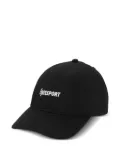 OpéraSPORT embroidered-logo cotton cap hat - Black