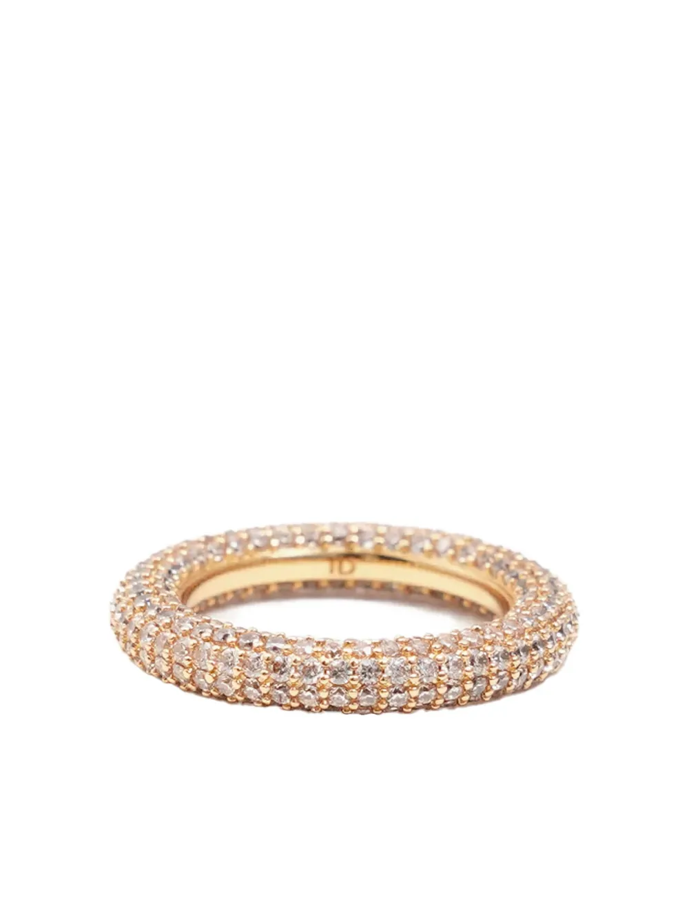 Izabel Display Crystal-embellished Ring In Gold