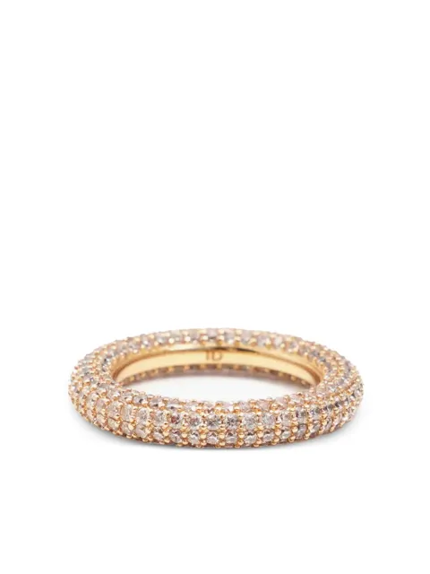 Izabel Display crystal-embellished ring
