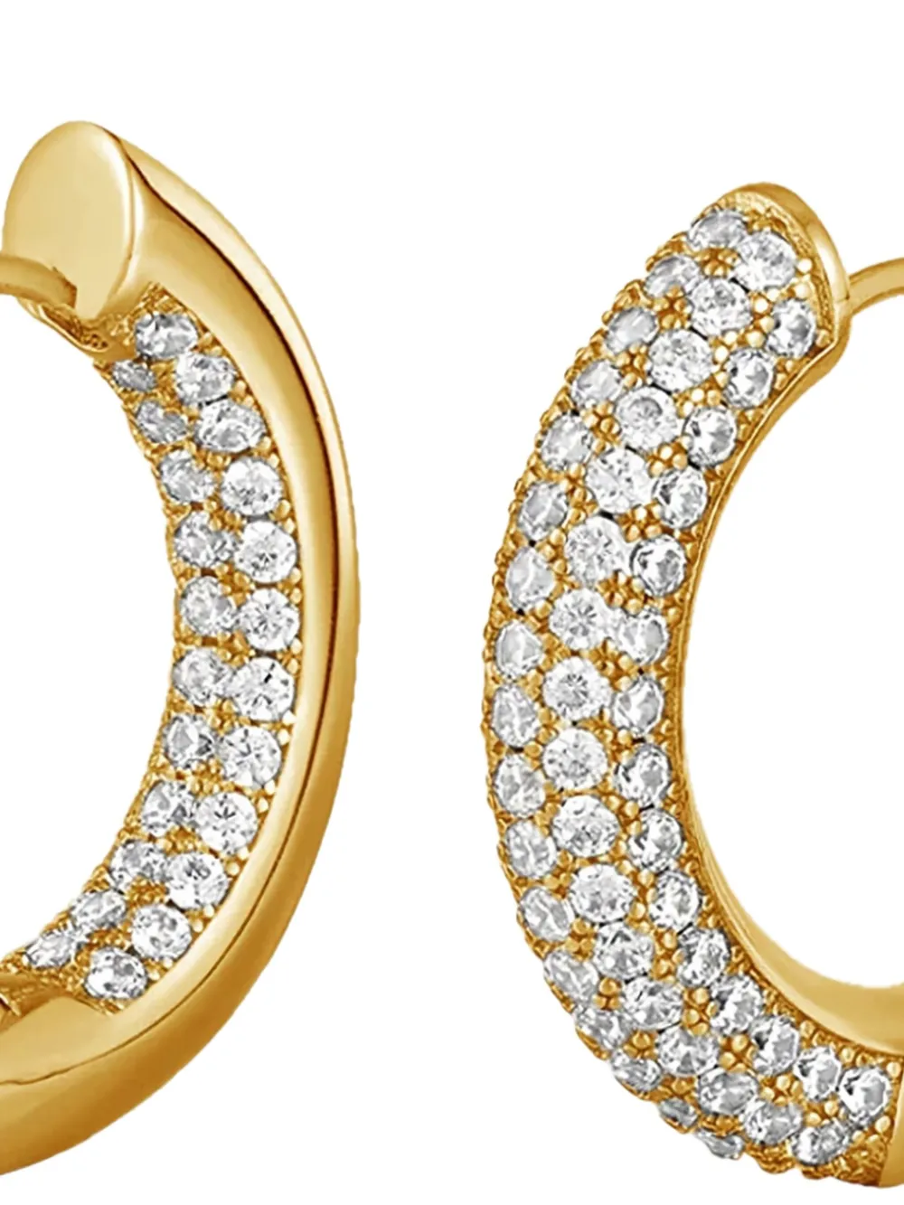 Luv Aj Reversible Amalfi hoop earrings - Goud