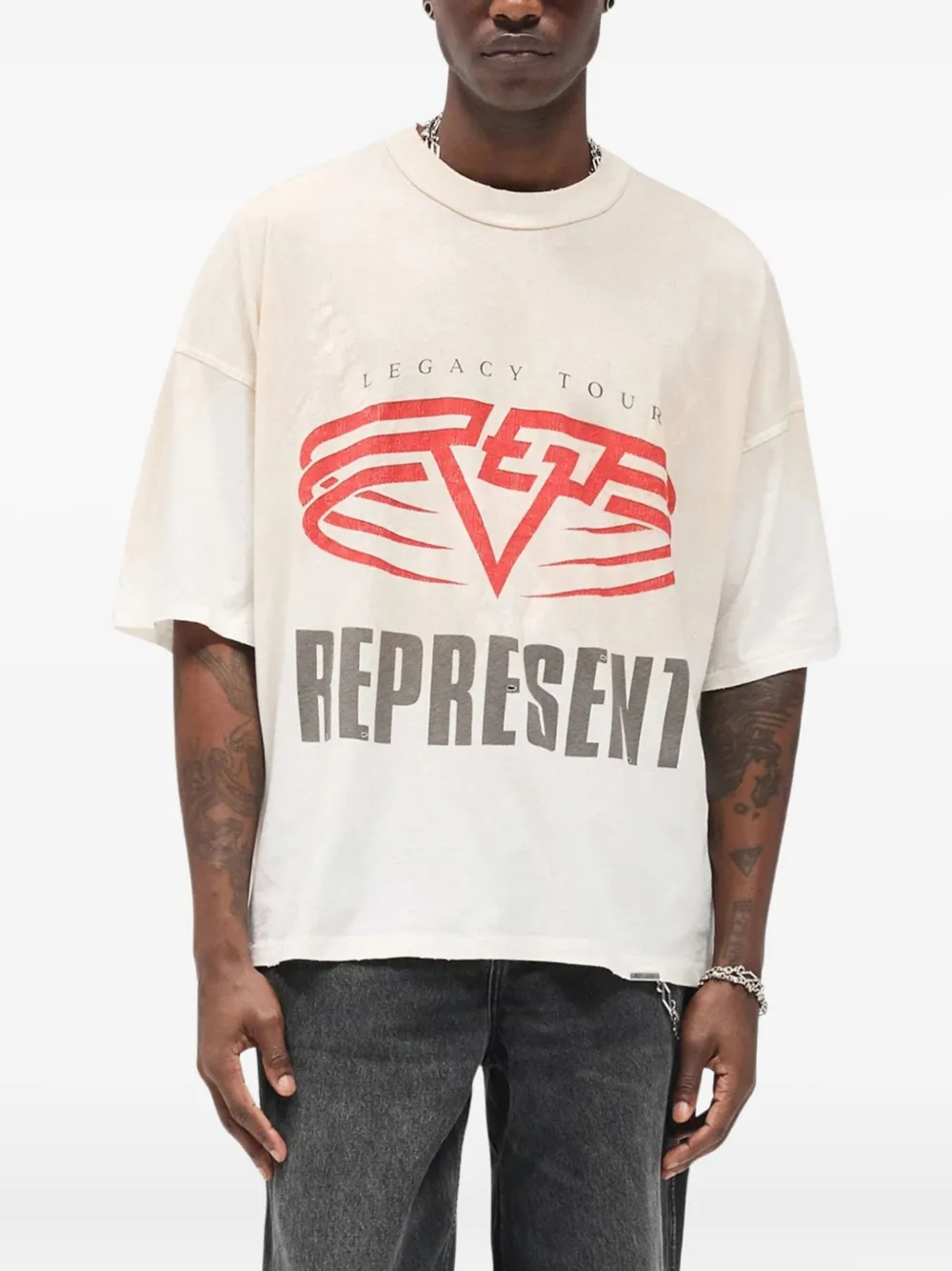 Represent Living Legacy T-shirt Beige